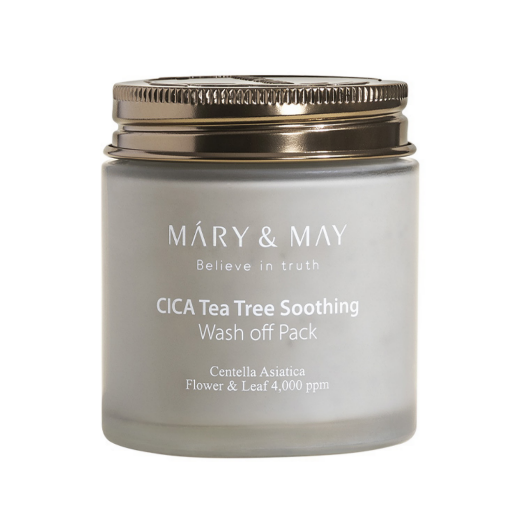 [MARY&MAY] CICA Tea Tree Soothing Wash Off Pack 125g